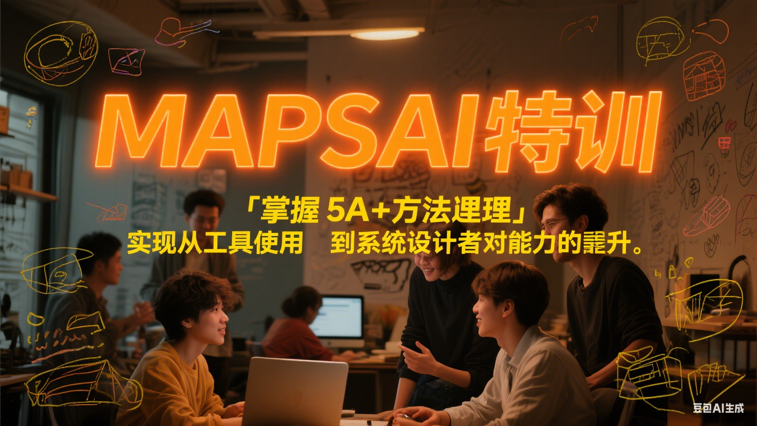 MAPSAI 特训，掌握 5A + 方法论，实现从工具使用者到系统设计者的能力跃升-网创副业教程