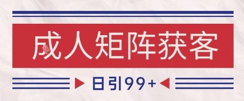 小红书某音橙人赛道引流获客，自热矩阵日引200+【揭秘】-网创副业教程
