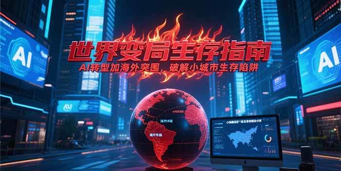 （15220期）付费文章《世界变局生存指南，AI转型加海外突围，破解小城市生存陷阱》-网创副业教程
