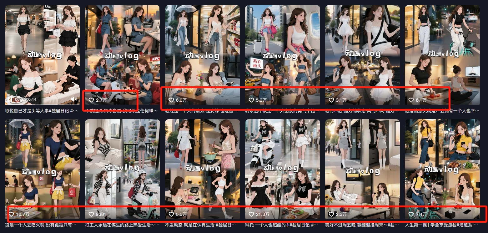 利用AI制作独居美女vlog短视频,零门槛轻松做爆款,22条作品涨粉33万-网创副业教程